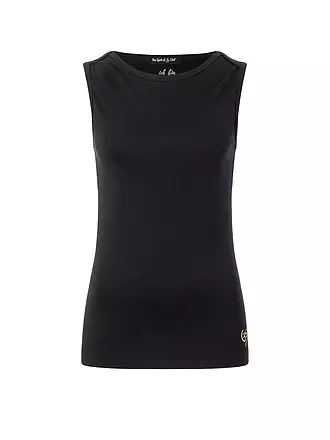 THE SPIRIT OF OM | Canotta da yoga da donna in bambù a collo alto |